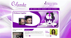 Desktop Screenshot of orlandomegahair.com